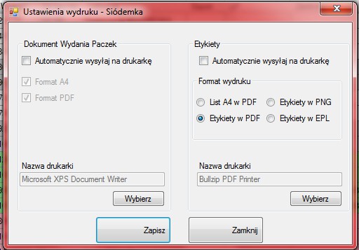 2 DPD Menu Ustawienia DPD umożliwia konfigurację eksportu do kuriera DPD za pomocą ich usługi Web Service (API).