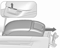 Fotele, elementy bezpieczeństwa 47 Podłokietnik Podstawowa wersja podłokietnika Podłokietnik FlexConsole Podłokietnik można przesunąć wprzód. W podłokietniku znajduje się szuflada.