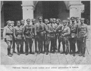 I Kompania Kadrowa Na początku VIII 1914 J.