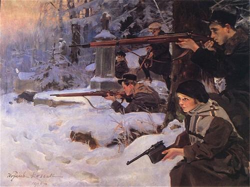 Walki o Lwów Na przełomie X/XI 1918 roku Ukraiocy próbowali zająd Lwów.