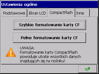 7.1.2. Programowanie parametru: Ekran LCD 1 2 3 4 Punkt Funkcja 1 Wybór czasu wygaszenie ekranu LCD: wył. / 5min 12godz. 2 Ustawienie jasności ekranu LCD 3 Kalibracja ekranu dotykowego (p.punkt 8.