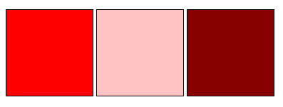 Definicja barwy i co z niej wynika? Rysunek 2.2 a) b) c) Przykład barw różniących się: a) kolorami b) nasyceniem c) jasnością Najczęściej używanym modelem barw jest ciągle model RGB.