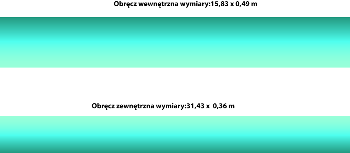 Niecka fontanny w Parku Miejskim w Józefowie. 1. Mozaika ceramiczna w przedziale od 1,5 do 2,5 cm, grubość od 5mm. 2. Szkliwione płytki ceramiczne o niskiej nasiąkliwości prasowane na sucho.