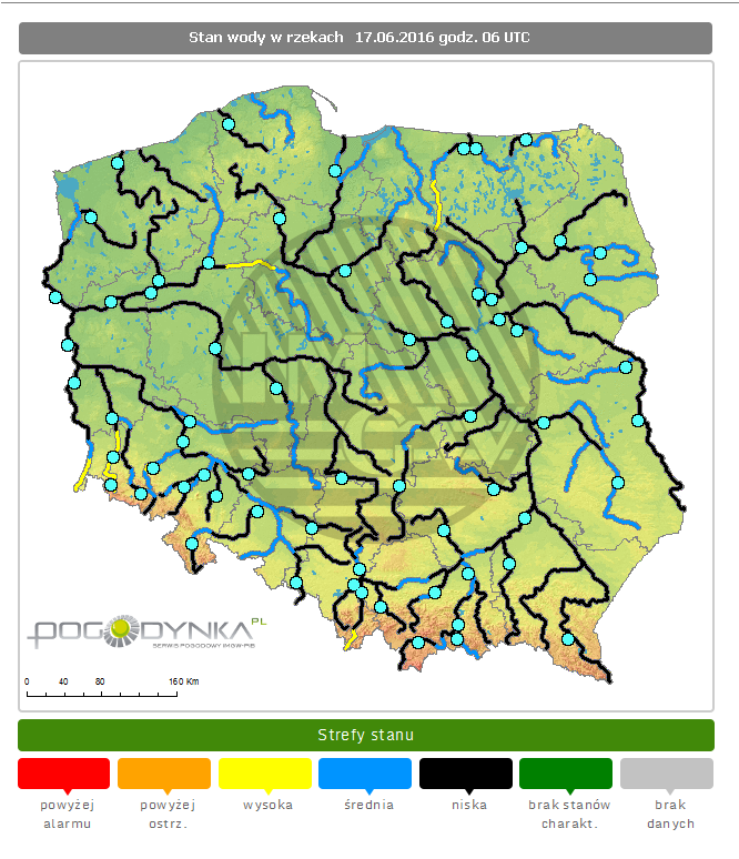 HYDROLOGICZNO - METEOROLOGICZNE Rozkład