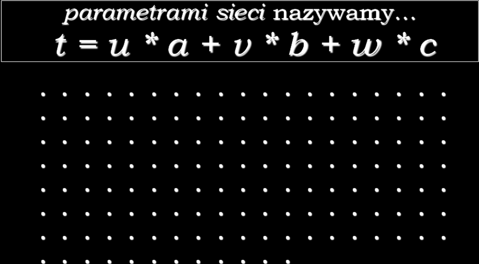 Parametrem sieci nazywamy