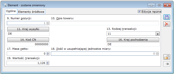 JMU ilość w jednostce uzupełniającej.