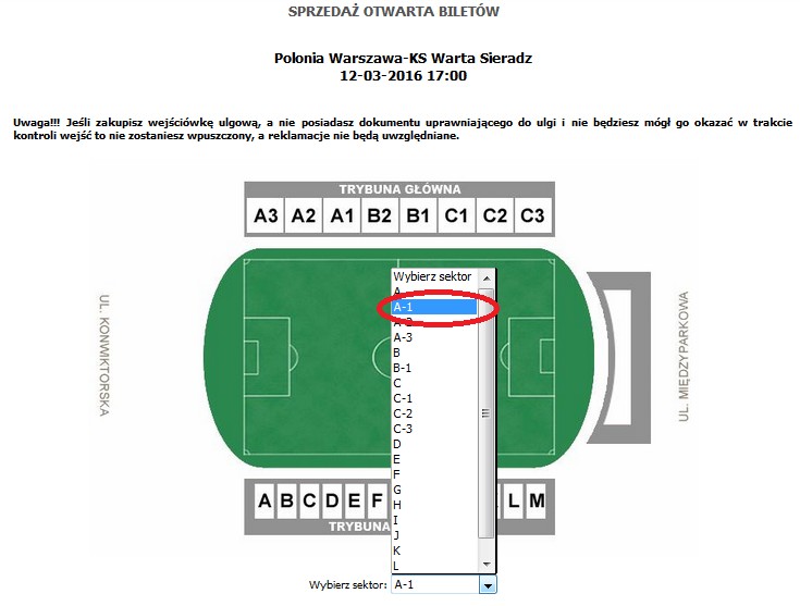 2. Kupowanie biletu dla jednej osoby Logujemy się do systemu według instrukcji znajdującej się na pierwszej stronie (1. Logowanie do systemu sprzedaży).