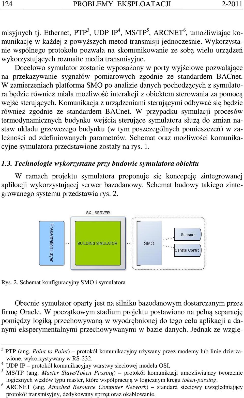 Docelowo symulator zostanie wyposażony w porty wyjściowe pozwalające na przekazywanie sygnałów pomiarowych zgodnie ze standardem BACnet.