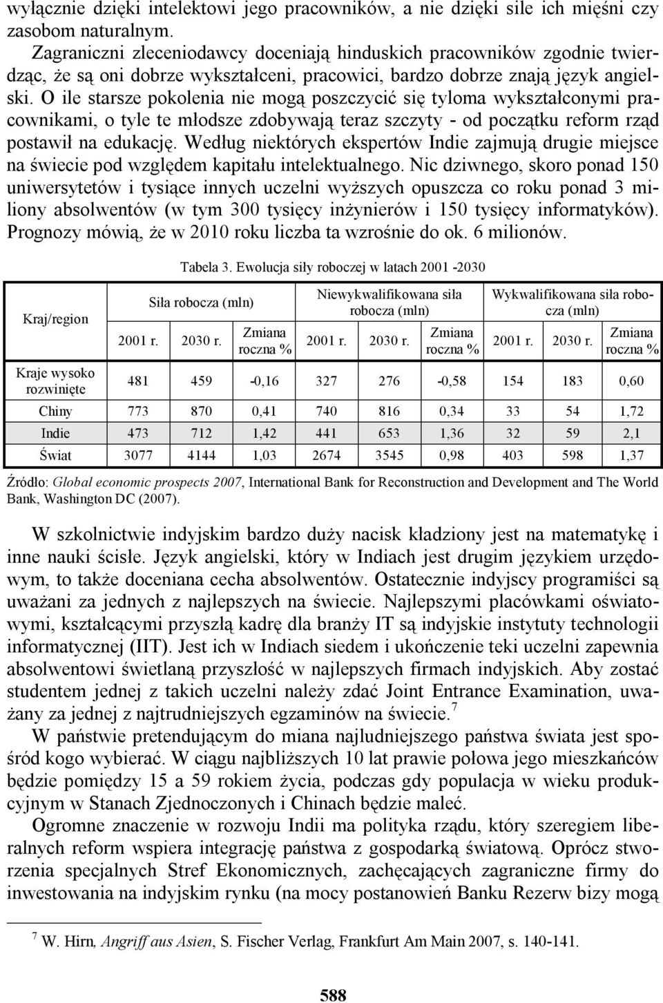 O ile starsze pokolenia nie mogą poszczycić się tyloma wykształconymi pracownikami, o tyle te młodsze zdobywają teraz szczyty - od początku reform rząd postawił na edukację.