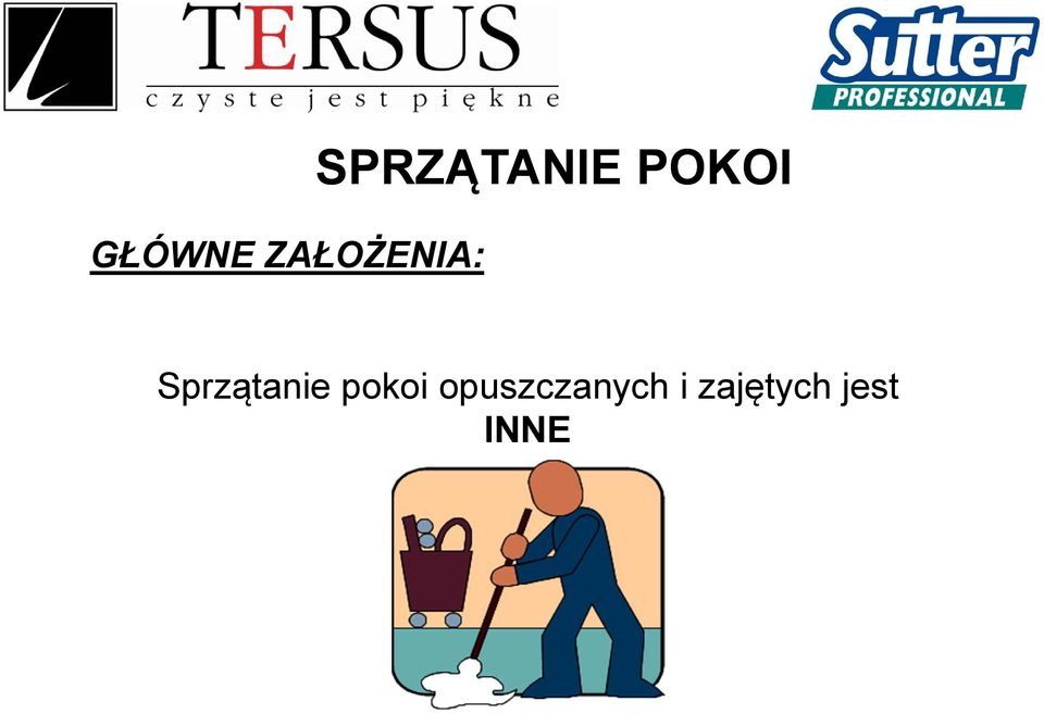 Sprzątanie pokoi