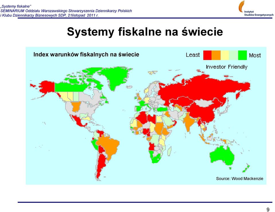 fiskalnych na świecie