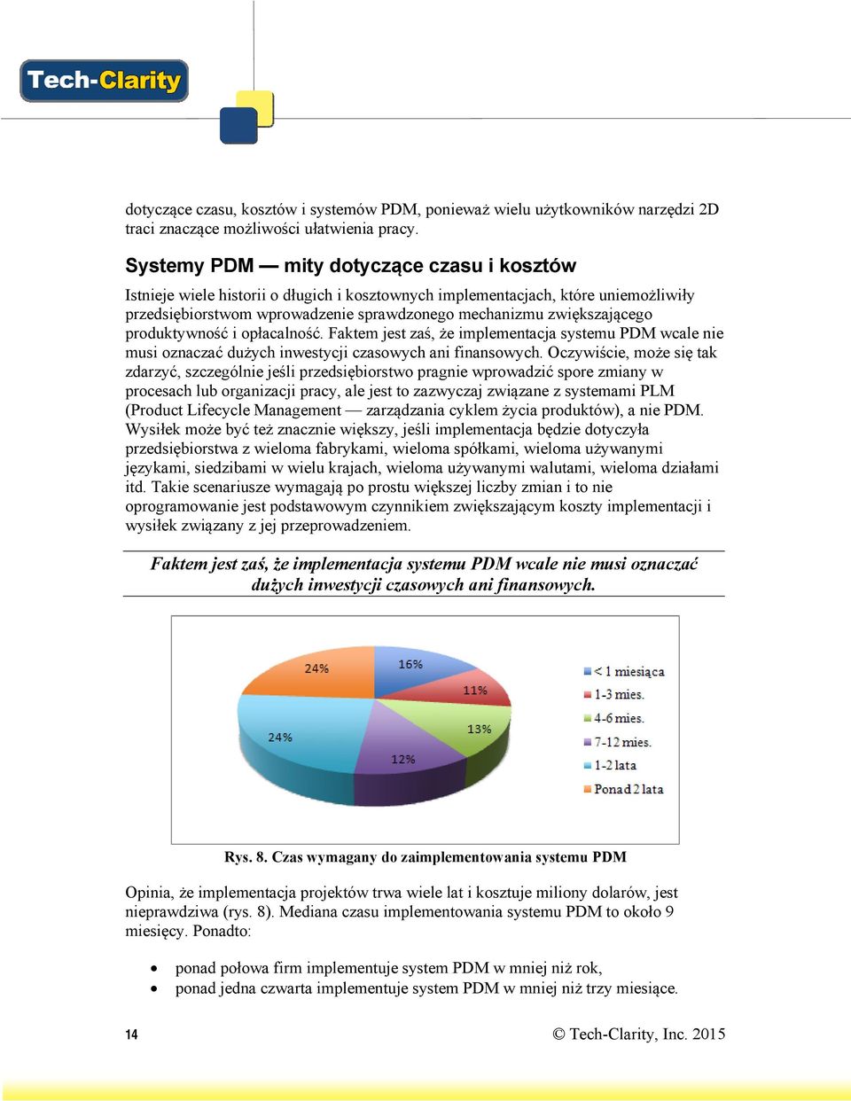 produktywność i opłacalność. Faktem jest zaś, że implementacja systemu PDM wcale nie musi oznaczać dużych inwestycji czasowych ani finansowych.