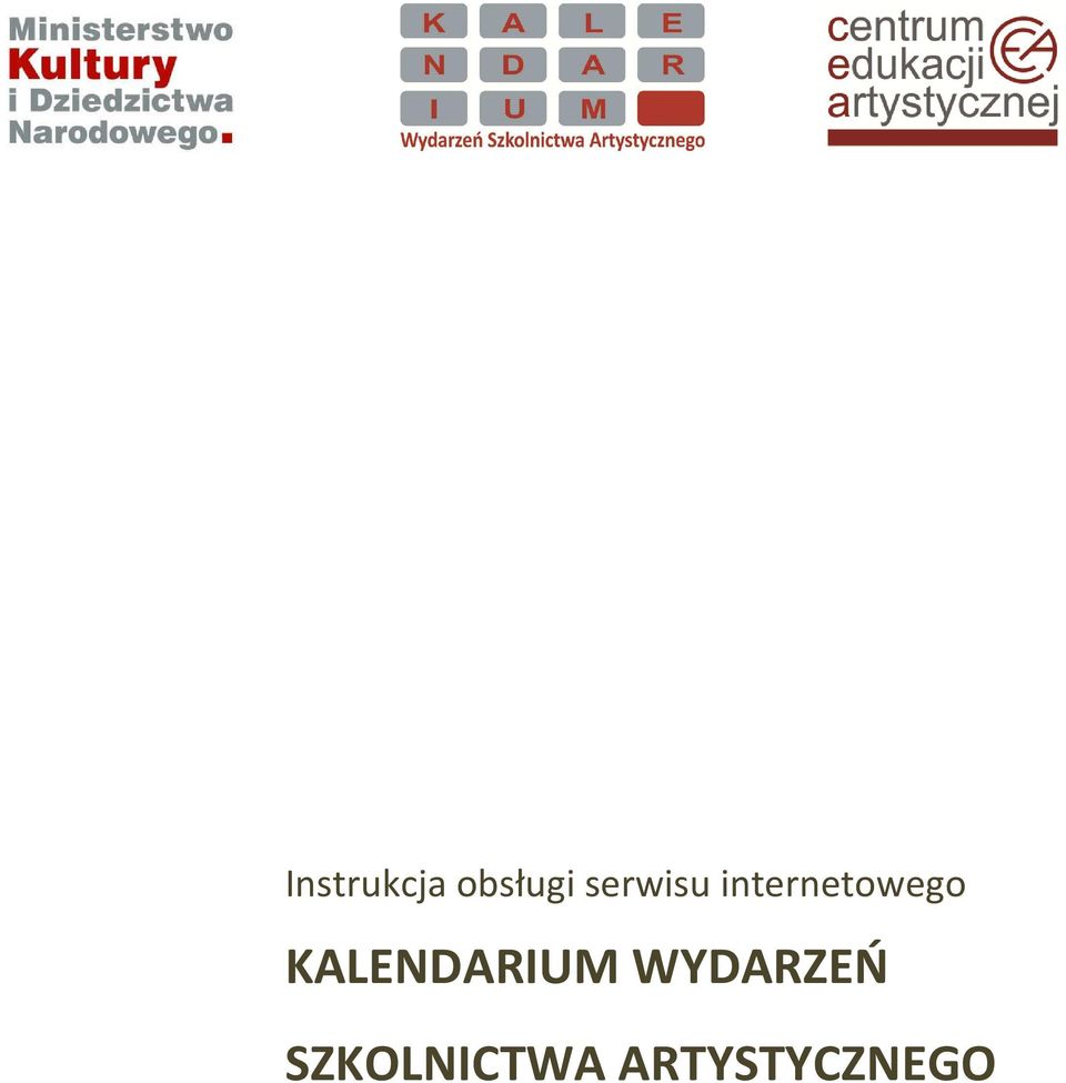 KALENDARIUM WYDARZEŃ