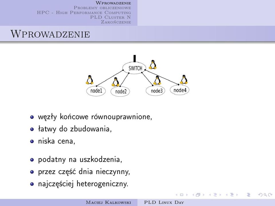 niska cena, podatny na uszkodzenia,