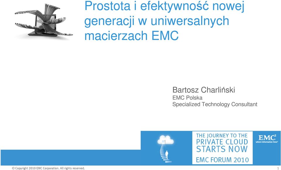 macierzach EMC Bartosz Charliński