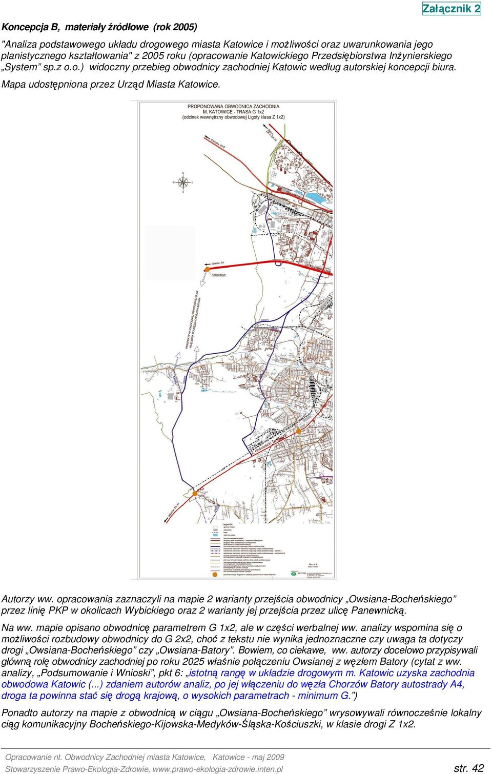 Mapa udostępniona przez Urząd Miasta Katowice. Autorzy ww.