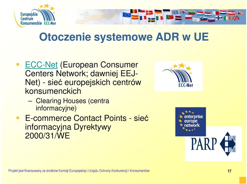 informacyjne) E-commerce Contact Points - sieć informacyjna Dyrektywy 2000/31/WE