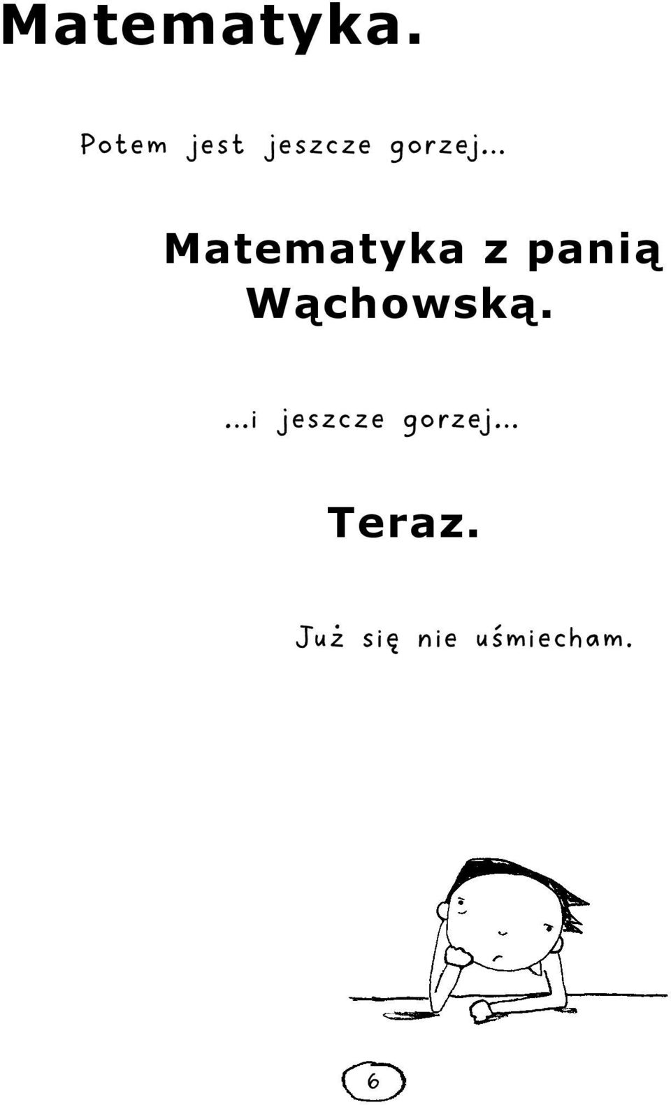 Matematyka z panią Wąchowską.