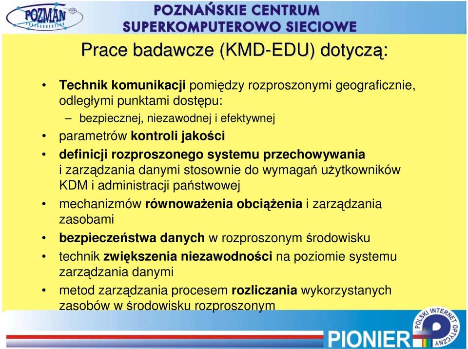 administracji państwowej mechanizmów równoważenia obciążenia i zarządzania zasobami bezpieczeństwa danych w rozproszonym środowisku technik