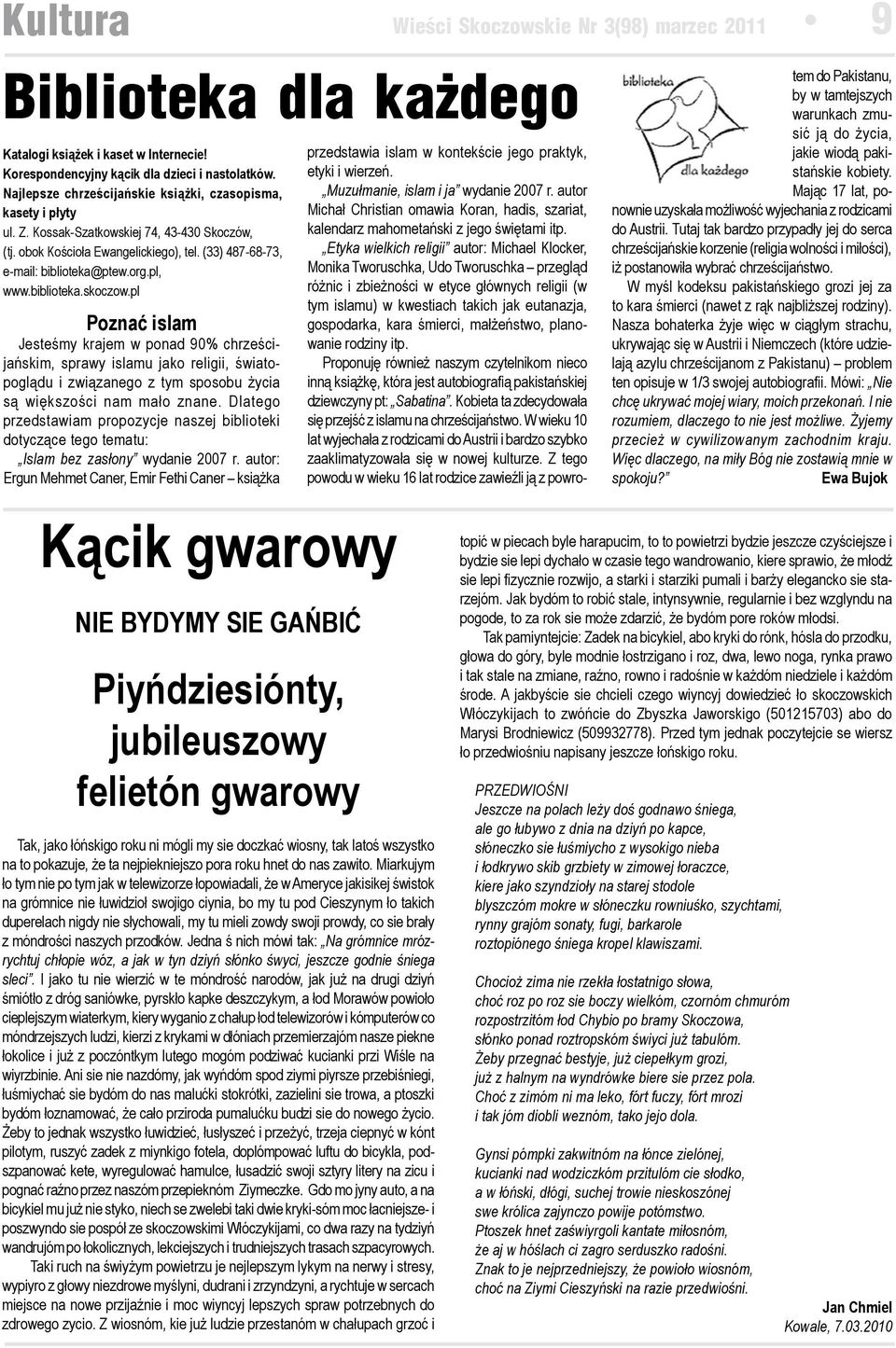 pl Poznać islam Jesteśmy krajem w ponad 90% chrześcijańskim, sprawy islamu jako religii, światopoglądu i związanego z tym sposobu życia są większości nam mało znane.