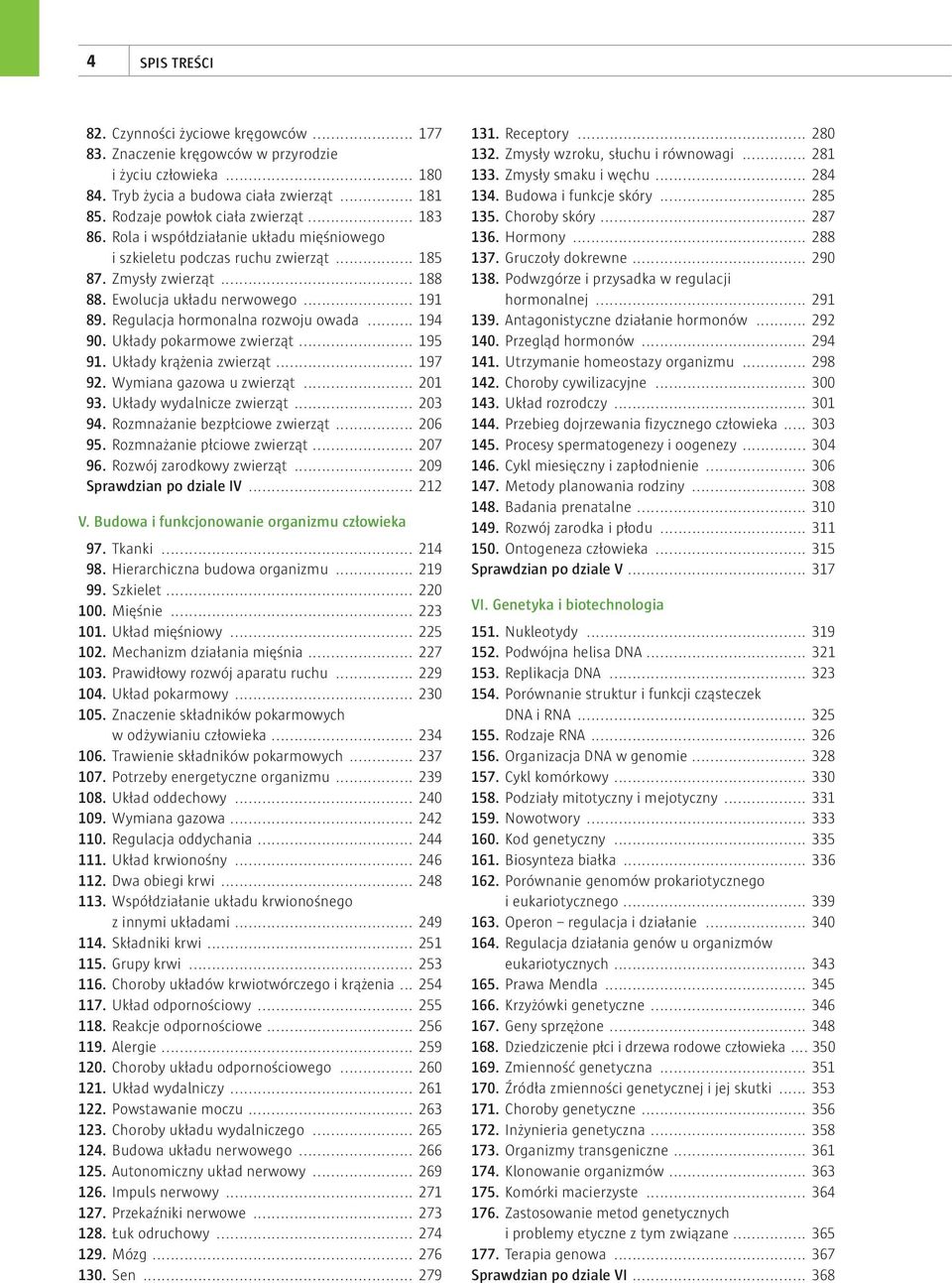 .. 194 90. Układy pokarmowe zwierząt... 195 91. Układy krążenia zwierząt... 197 92. Wymiana gazowa u zwierząt... 201 93. Układy wydalnicze zwierząt... 203 94. Rozmnażanie bezpłciowe zwierząt... 206 95.