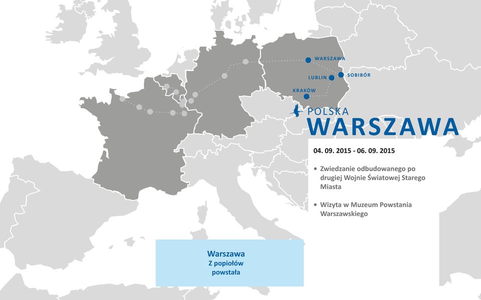 2015 Zwiedzanie odbudowanego po drugiej Wojnie