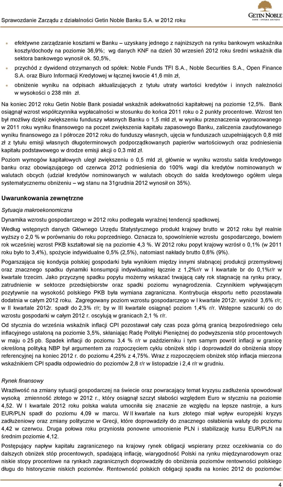 , Noble Securities S.A.