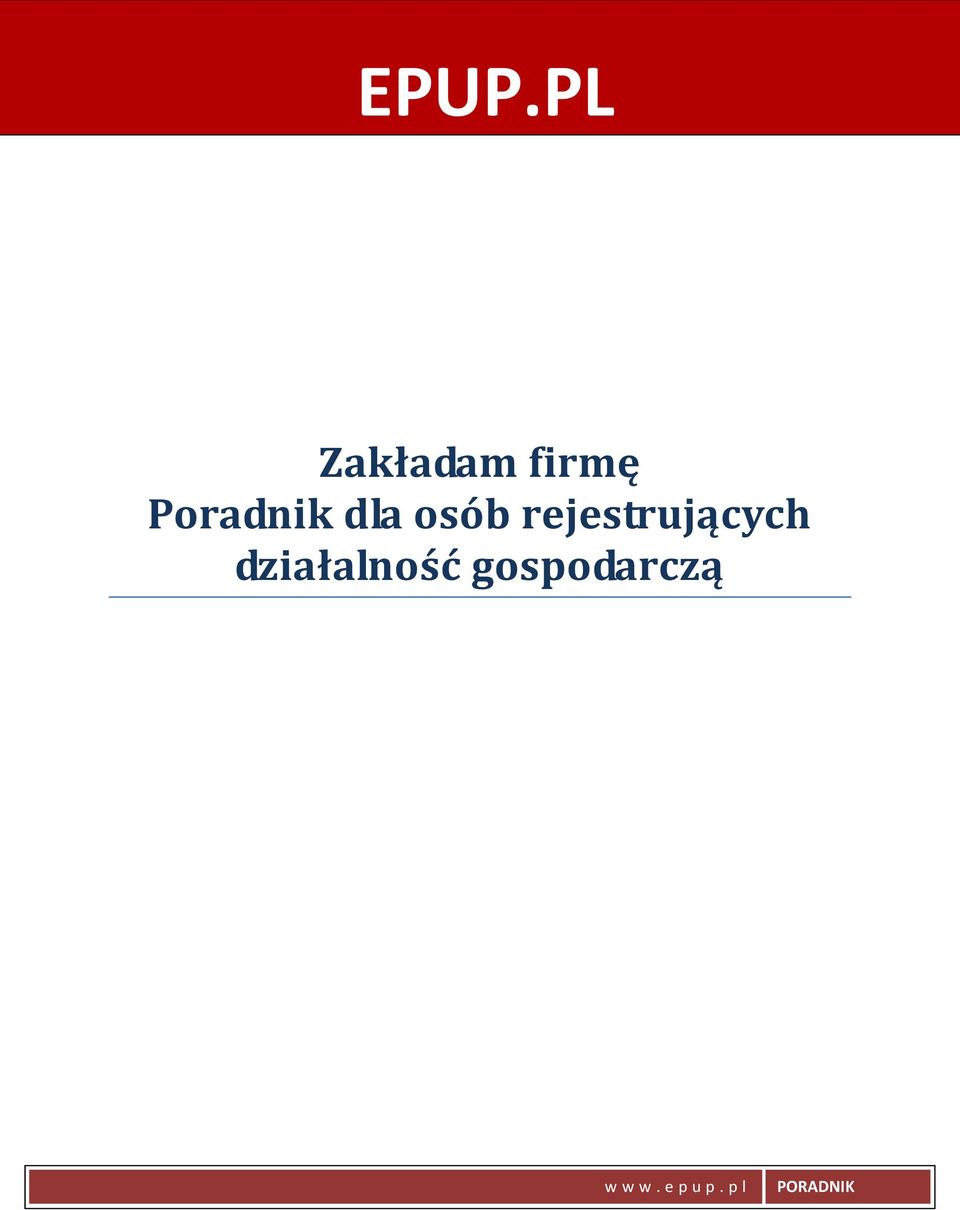 działalność gospodarczą