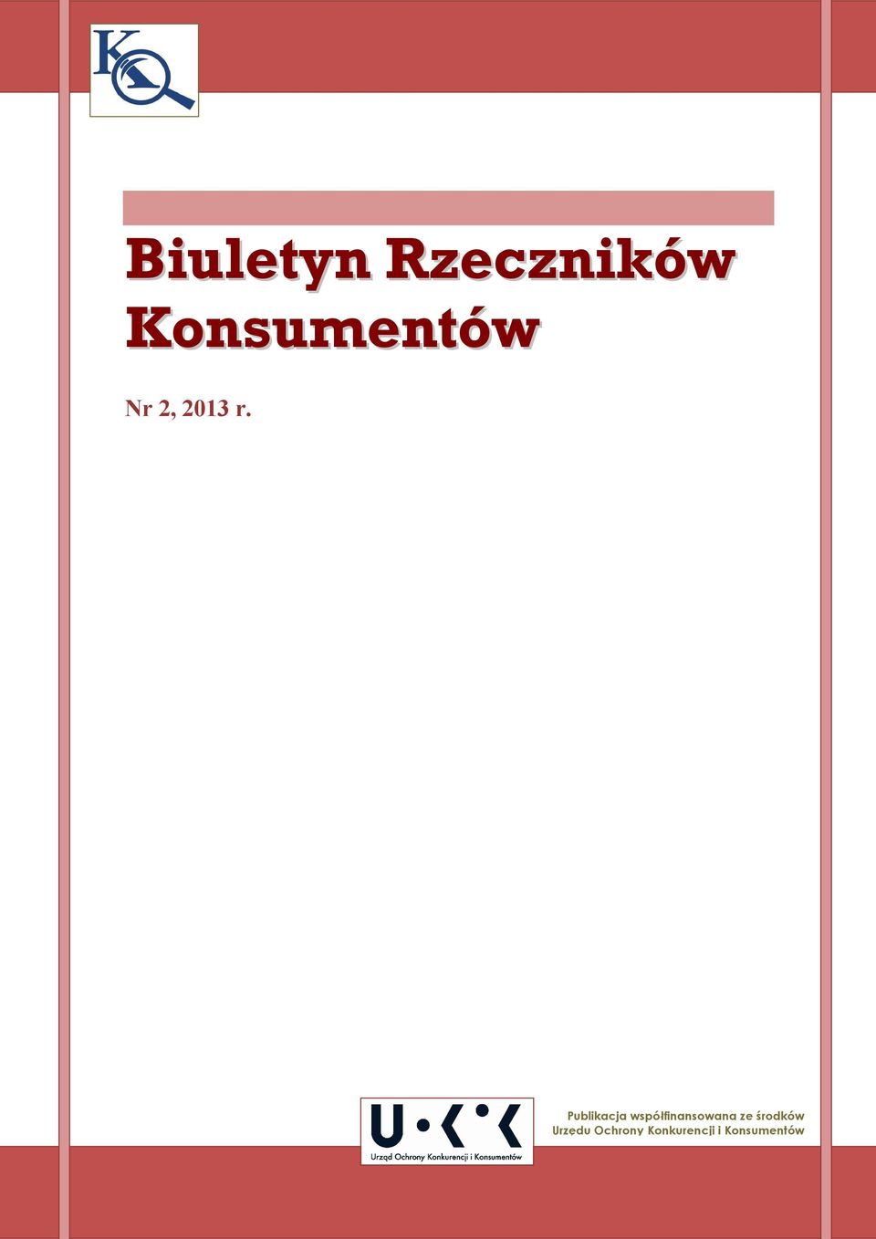 Publikacja współfinansowana ze