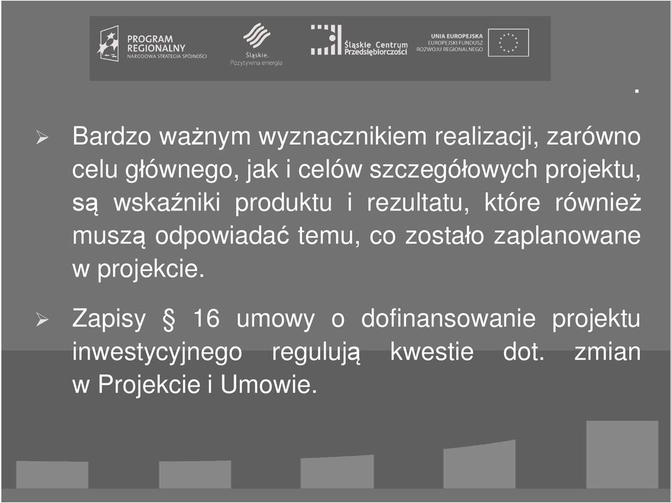 odpowiada temu, co zosta o zaplanowane w projekcie.