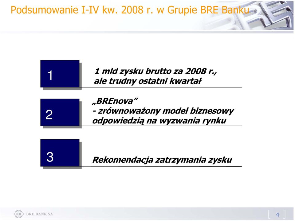 , ale trudny ostatni kwartał 2 BREnova -zrównoważony