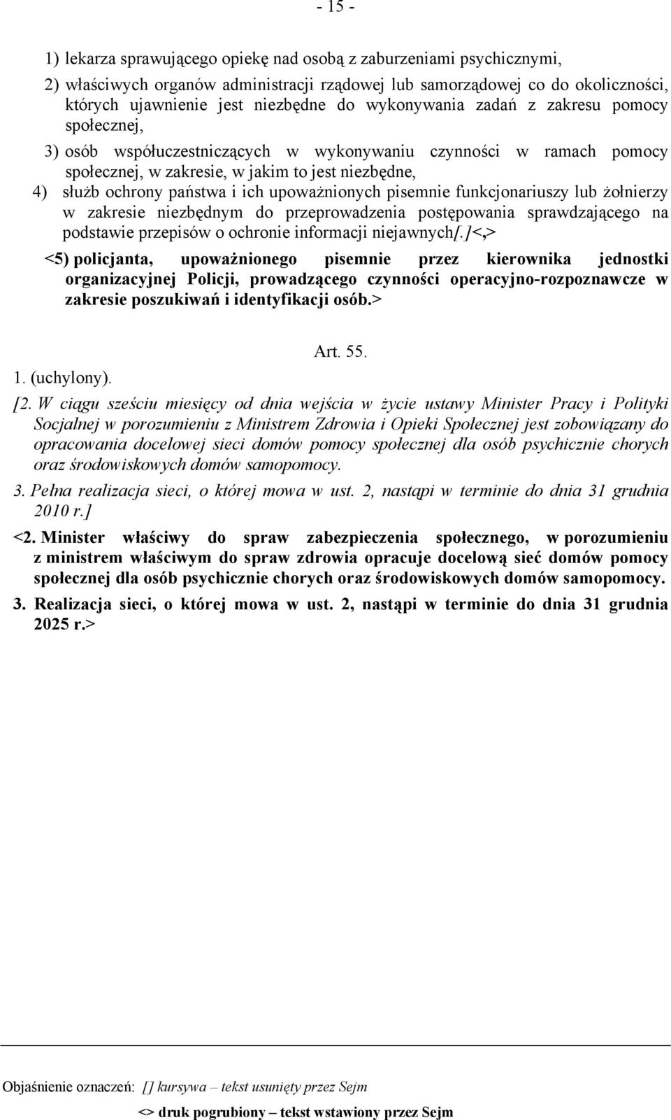 upoważnionych pisemnie funkcjonariuszy lub żołnierzy w zakresie niezbędnym do przeprowadzenia postępowania sprawdzającego na podstawie przepisów o ochronie informacji niejawnych[.