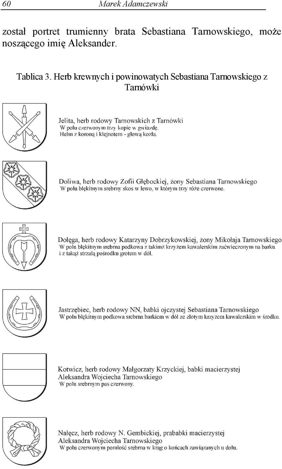 imi Aleksander. Tablica 3.