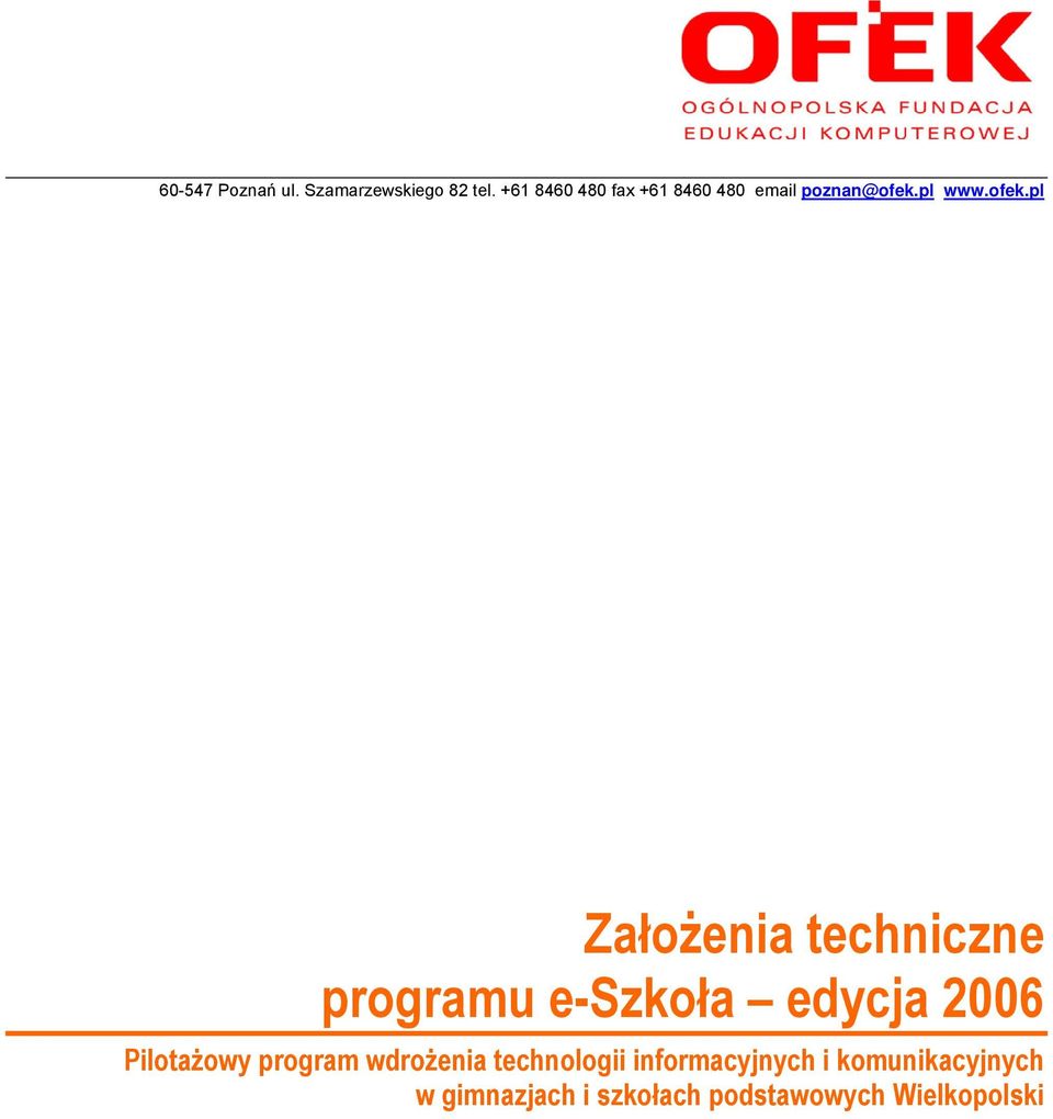 pl www.ofek.