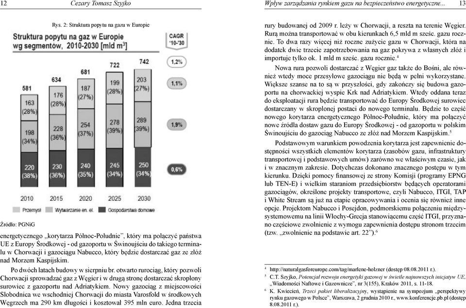 takiego terminalu w Chorwacji zintegrowane i gazociągu i niezawodne Nabucco, sieci który gazowe będzie dostarczać to nie tylko gaz ze podstawowy złóż warunek dpowiednie, ji celów nad polityki Morzem