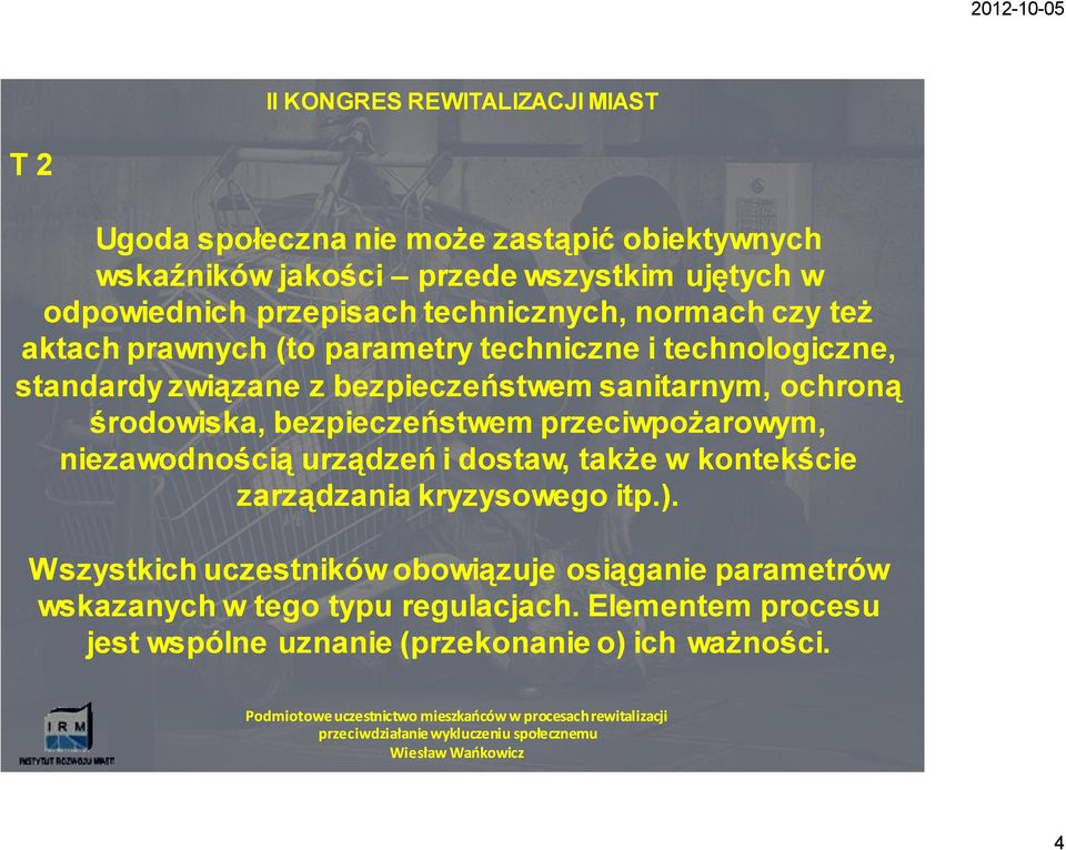 środowiska, bezpieczeństwem przeciwpożarowym, niezawodnością urządzeń i dostaw, także w kontekście zarządzania kryzysowego itp.).