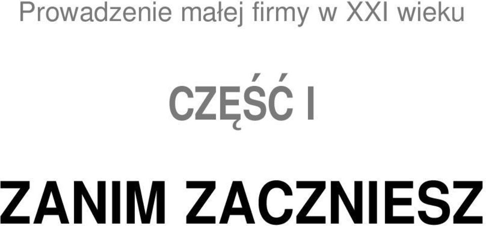 ZACZNIESZ