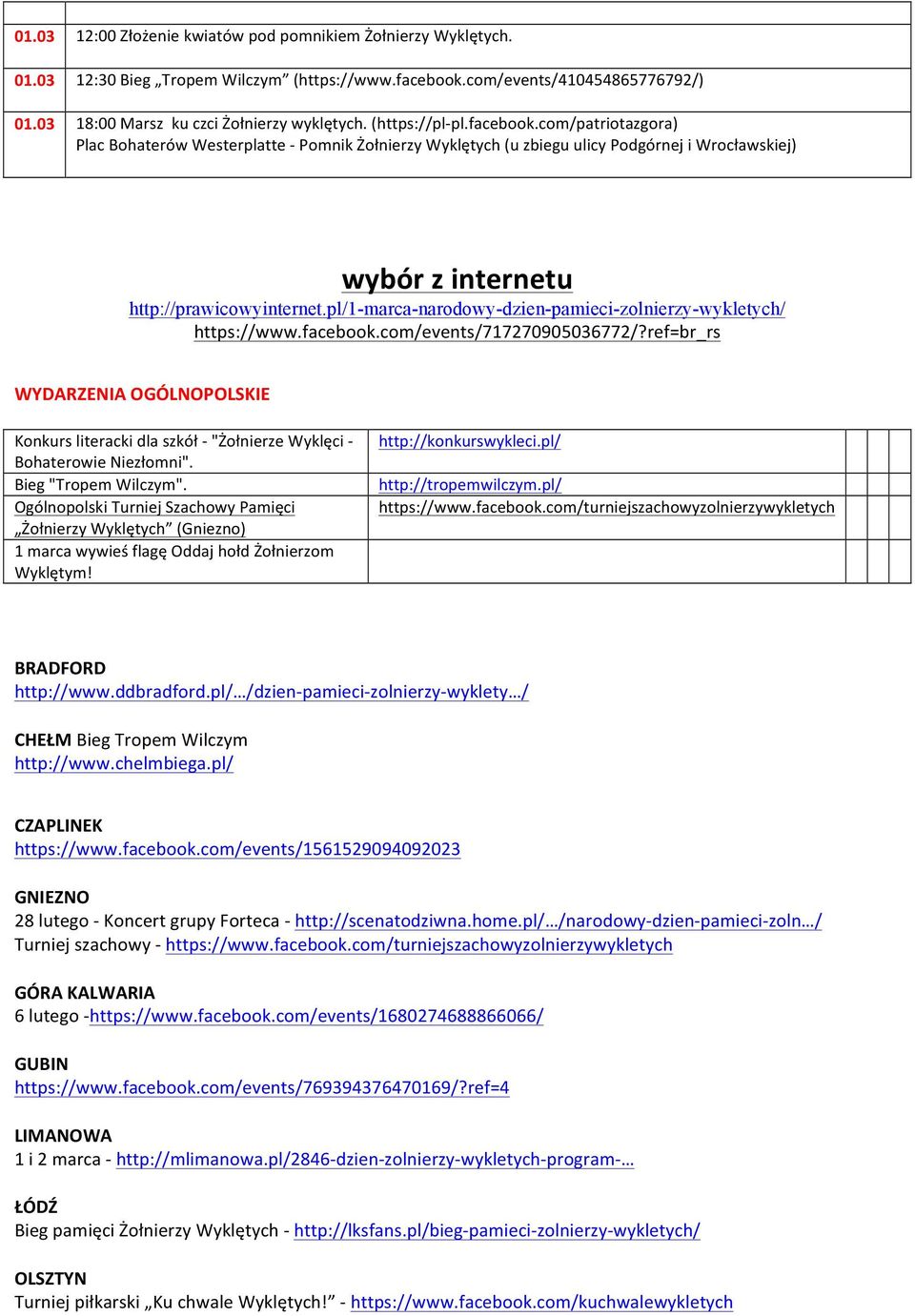 pl/1-marca-narodowy-dzien-pamieci-zolnierzy-wykletych/ https://www.facebook.com/events/717270905036772/?