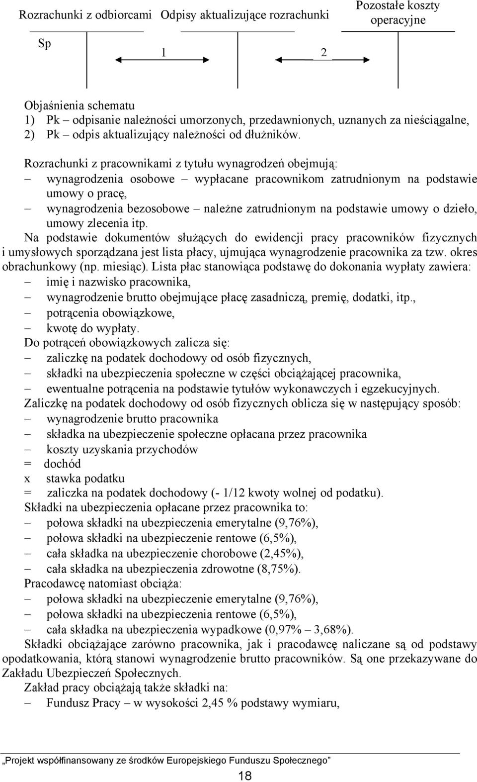 Rozrachunki z pracownikami z tytułu wynagrodzeń obejmują: wynagrodzenia osobowe wypłacane pracownikom zatrudnionym na podstawie umowy o pracę, wynagrodzenia bezosobowe należne zatrudnionym na