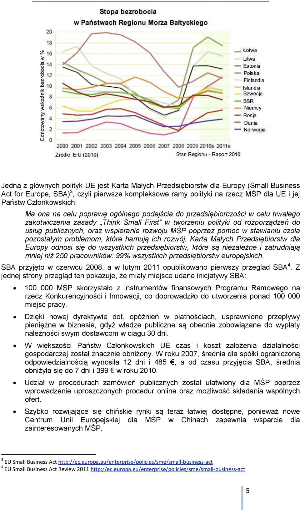 wspieranie rozwoju MŚP poprzez pomoc w stawianiu czoła pozostałym problemom, które hamują ich rozwój.