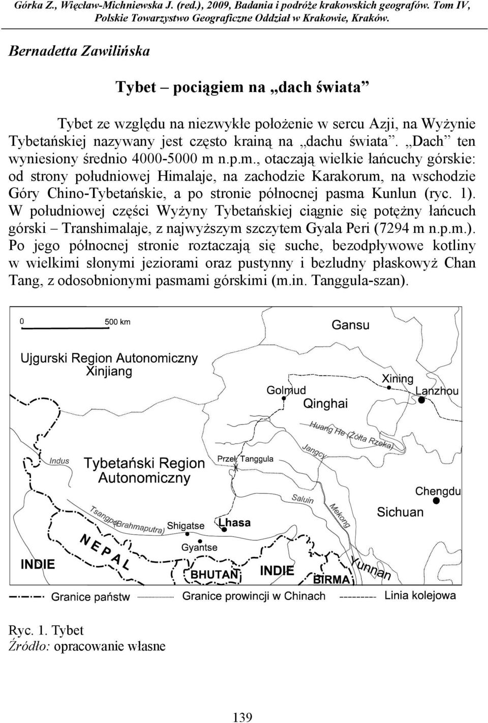 Dach ten wyniesiony średnio 4000-5000 m 