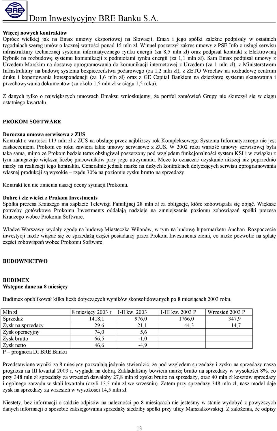 systemu komunikacji z podmiotami rynku energii (za 1,1 mln zł).