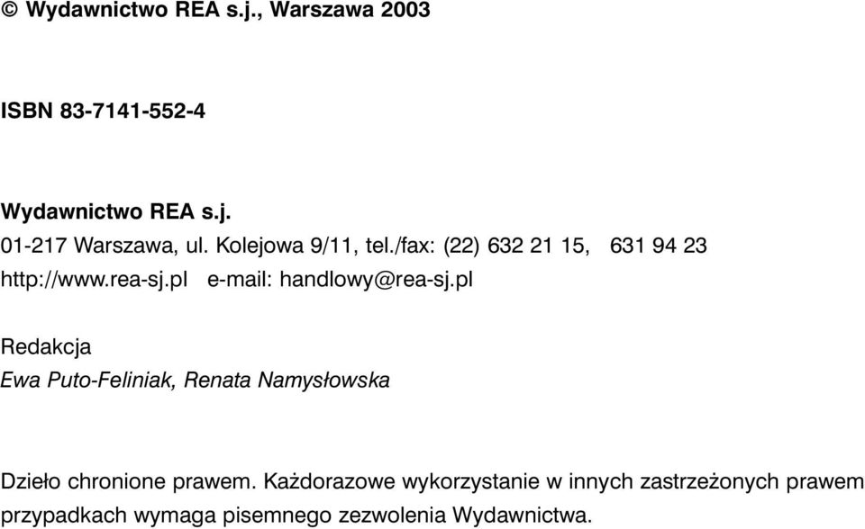 pl e-mail: handlowy@rea-sj.