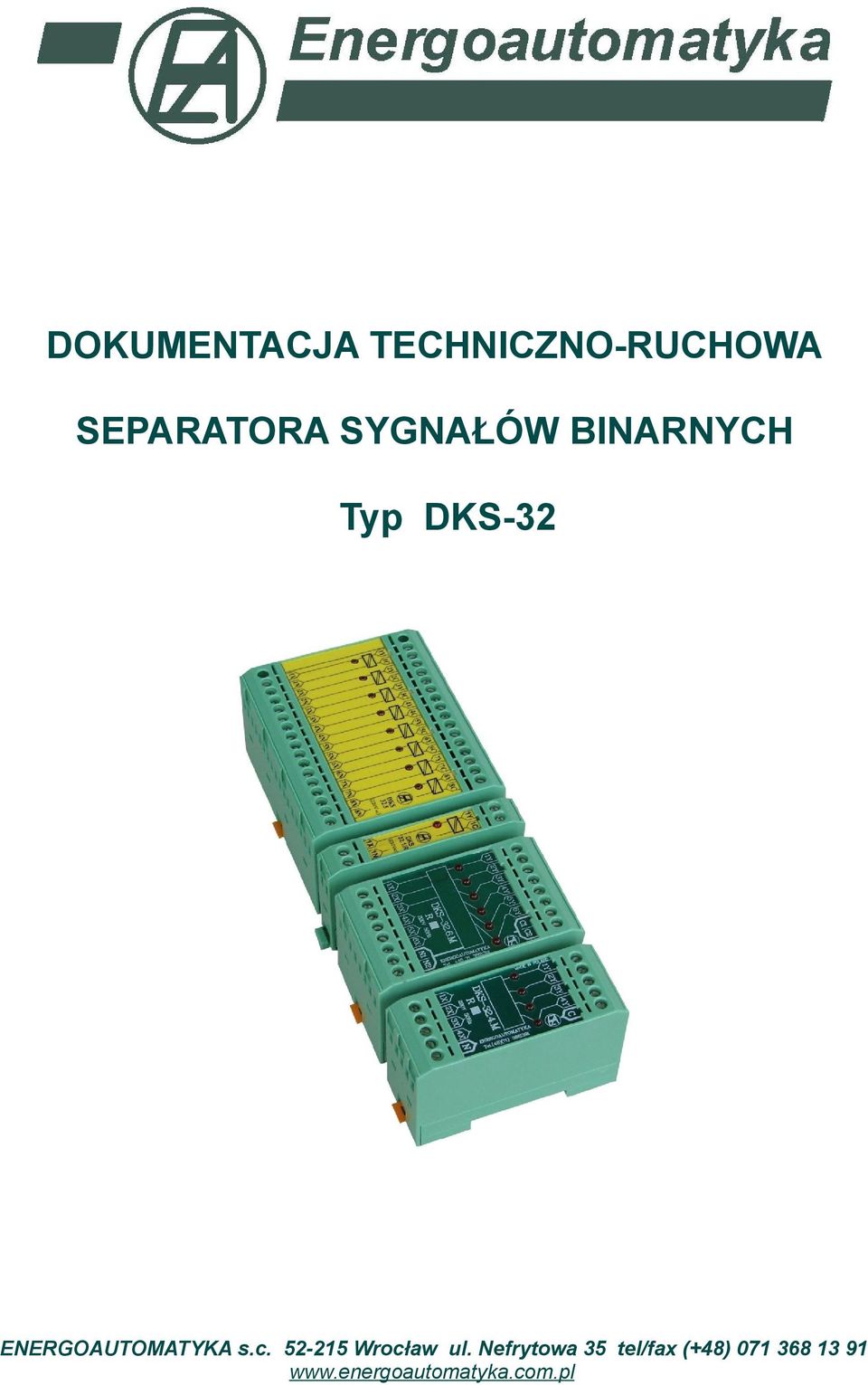 ENERGOAUTOMATYKA s.c. 52-215 Wrocław ul.