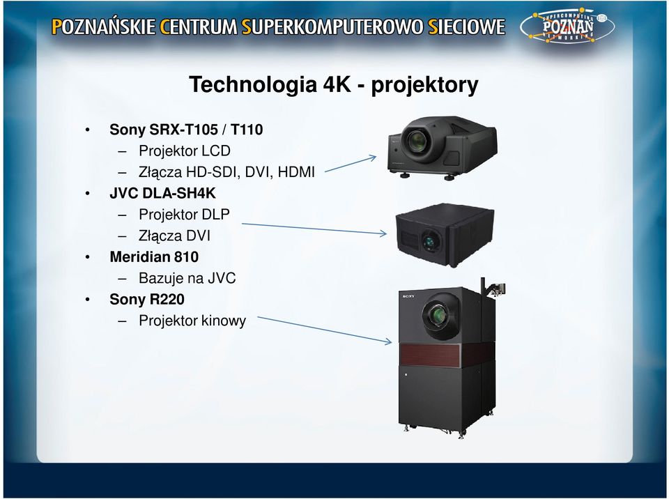 JVC DLA-SH4K Projektor DLP Złącza DVI