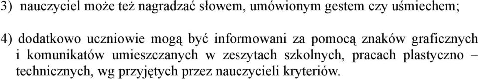 znaków graficznych i komunikatów umieszczanych w zeszytach