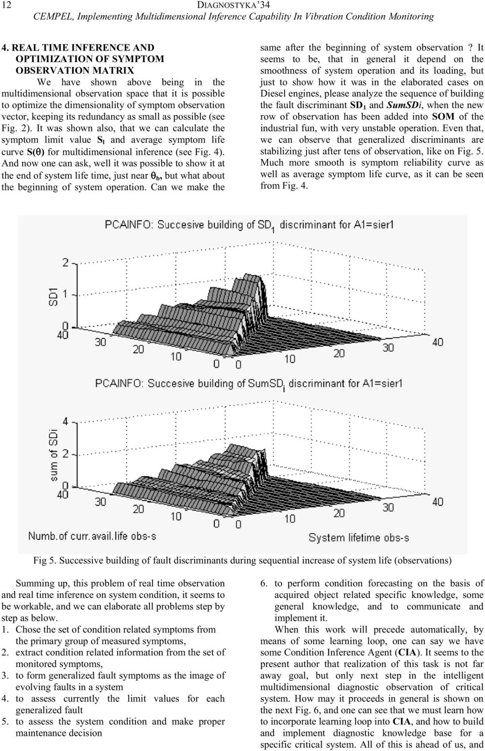 vector, keepig its redudacy as small as possible (see Fig.. It was show also, that we ca calculate the symptom limit value S l ad average symptom life curve S( for multidimesioal iferece (see Fig. 4.