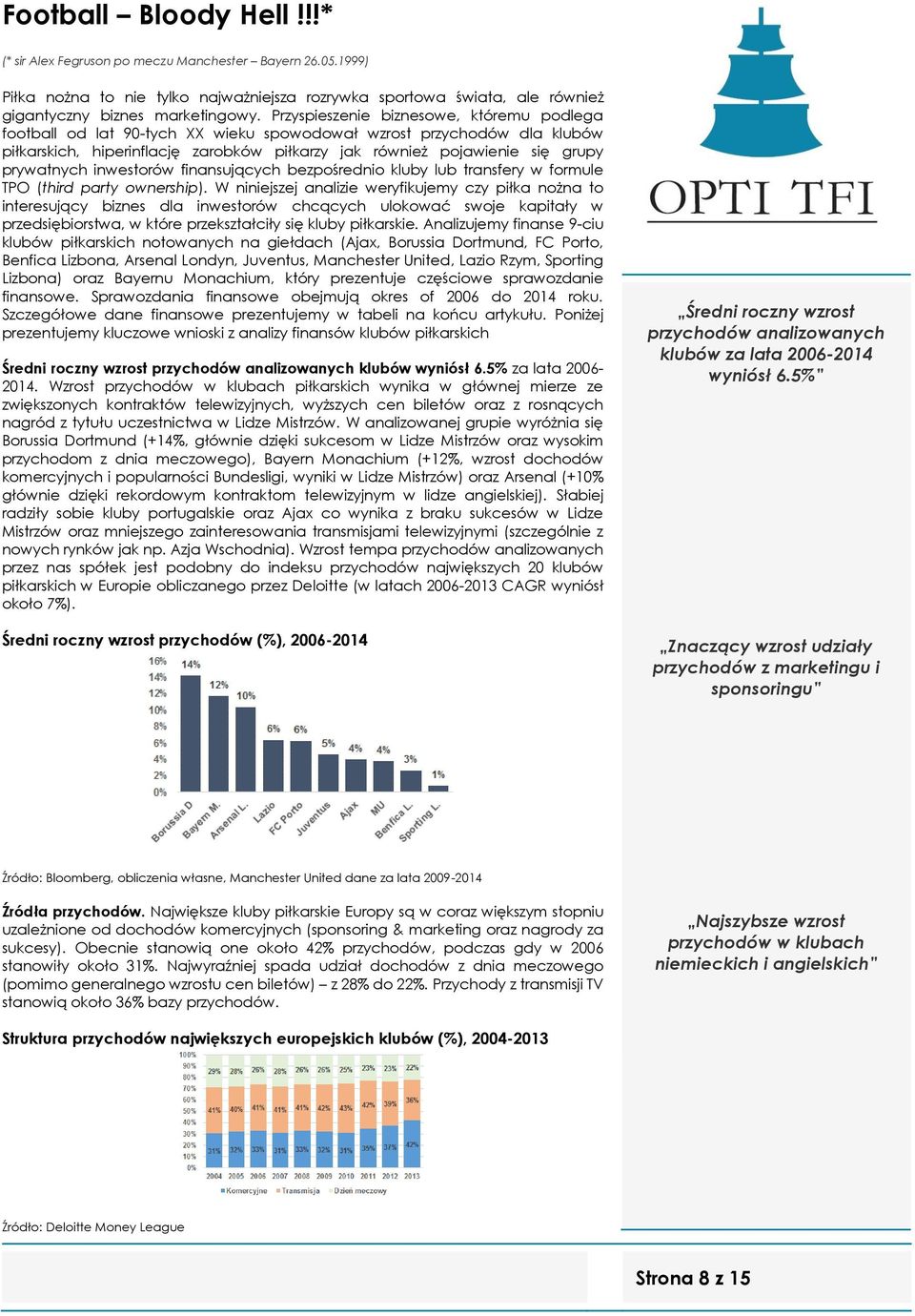 prywatnych inwestorów finansujących bezpośrednio kluby lub transfery w formule TPO (third party ownership).