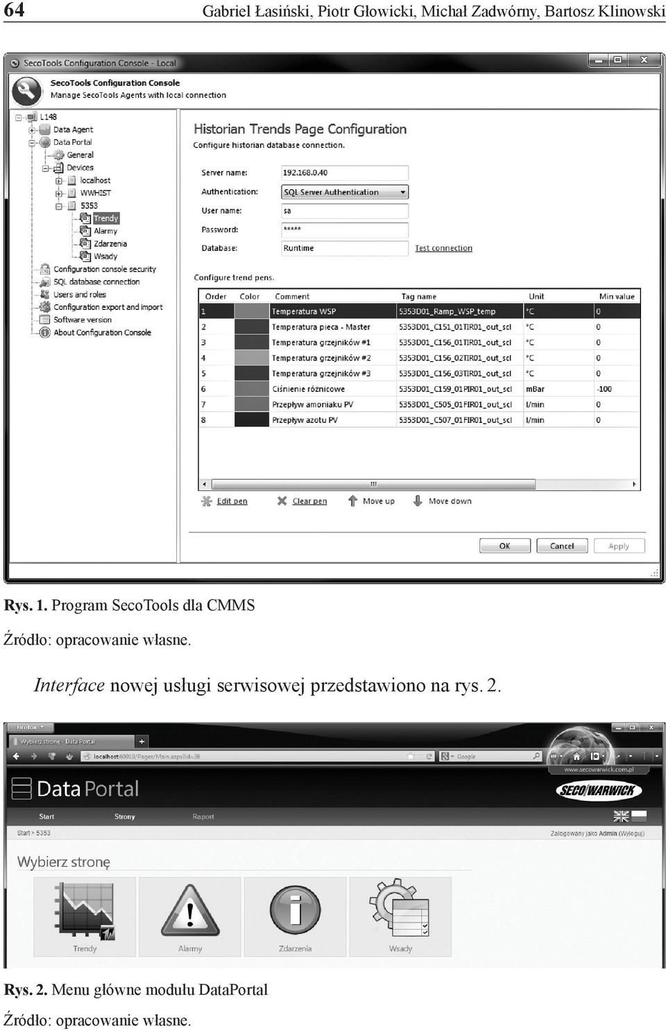 Program SecoTools dla CMMS Źródło: opracowanie własne.