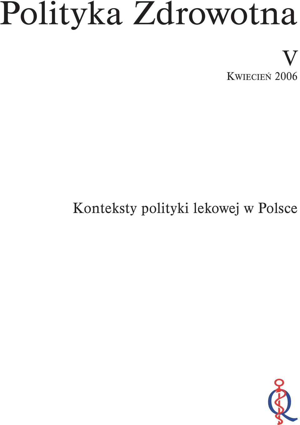 KWIECIEŃ 2006